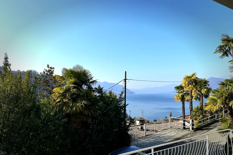 Weitblick Lago Maggiore Colmegna